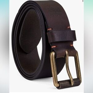 Men's Brown Timberland Pro Leather Belt